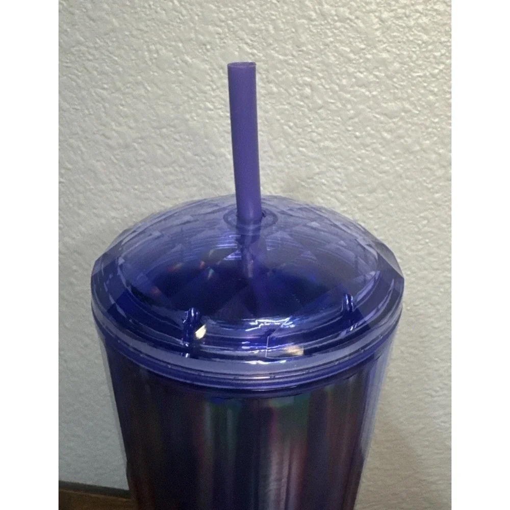 Starbucks 2022 Fall Kaleidoscope 24 Oz‎ Tumbler Purple Prism limited-ed cold cup